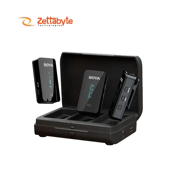 Boya BY-XM6-K2 2.4GHz Wireless Dual Microphone System