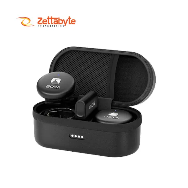 Boya Omic-D Black Dual-Channel Stylish Wireless Microphone