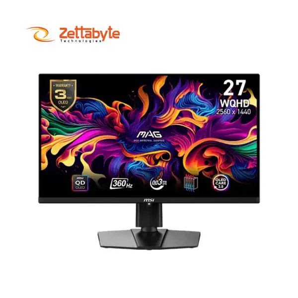 MSI MAG 271QPX QD-OLED E2 240Hz Ultra-Smooth Gaming Monitor