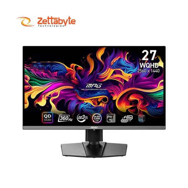 MSI MPG 271QRX QD-OLED 360Hz Ultra Smooth Gaming Monitor