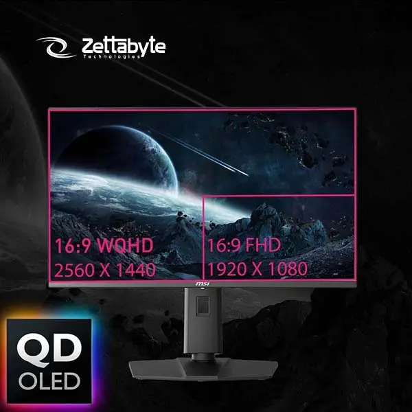 MSI MPG 271QRX QD-OLED 360Hz Ultra Smooth Gaming Monitor