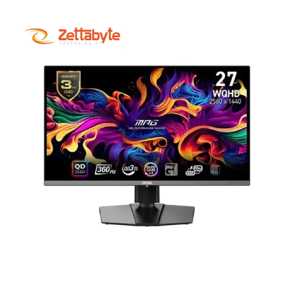 MSI MPG 271QRX 26.5" QD-OLED 2K 360Hz Gaming Monitor