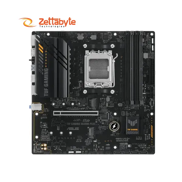 ASUS TUF GAMING A620M-PLUS Durable High-Speed Motherboard