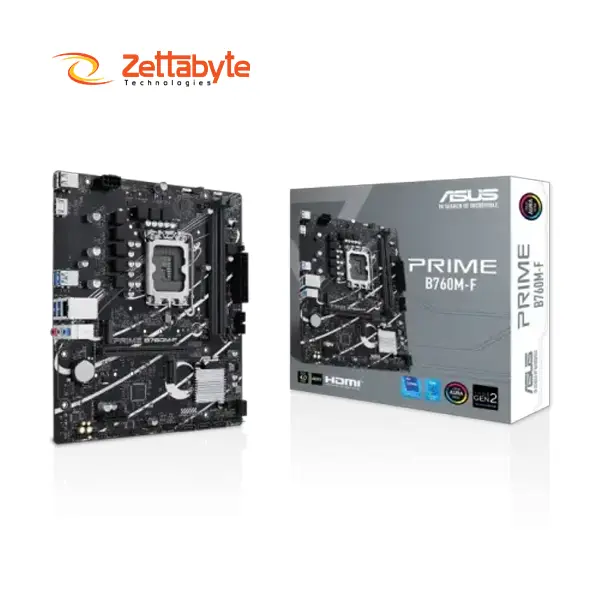 Asus PRIME B760M-F DDR5 Ready Motherboard