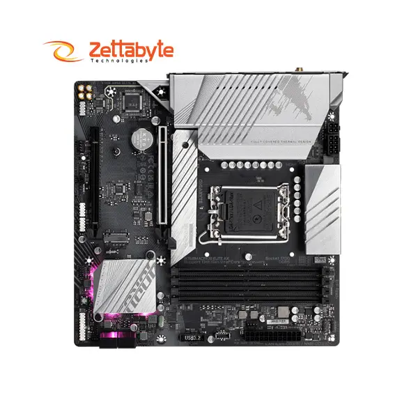 Gigabyte B760M AORUS ELITE AX DDR5 Wi-Fi 6E Gaming Motherboard