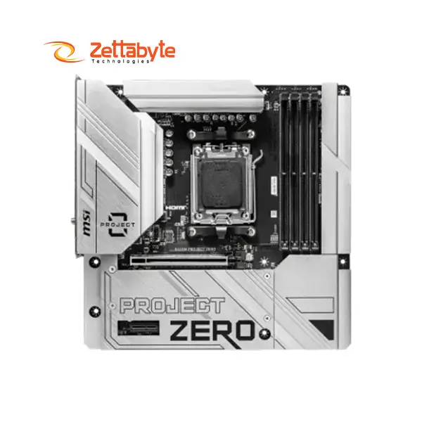 MSI B650M PROJECT ZERO Best Performance AMD Motherboard