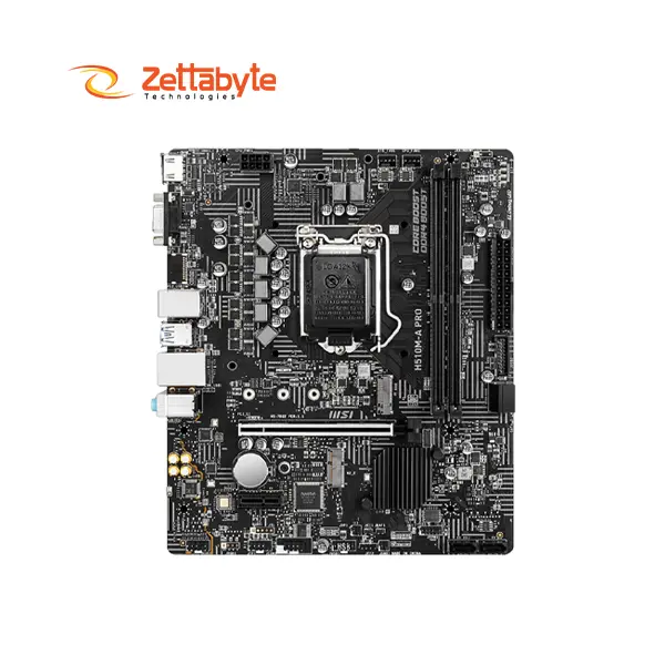 MSI H510M-A PRO Reliable Intel 10th/11th Gen Support Motherboard