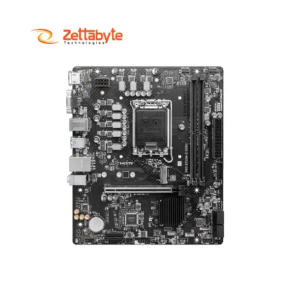 MSI PRO B760M-E DDR4 Reliable Performance Motherboard