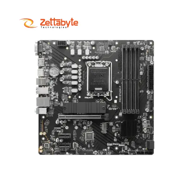 MSI PRO B760M-G DDR4 Reliable PCIe 4.0 Support Motherboard