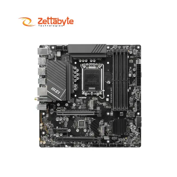 MSI PRO B760M-A WIFI Micro-ATX Motherboard