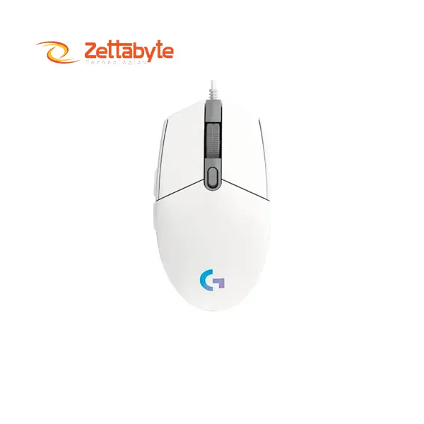 Logitech G102 LIGHTSYNC RGB White Gaming Mouse