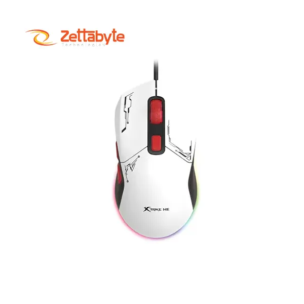 Xtrike Me GM-316W RGB Gaming Mouse (White)