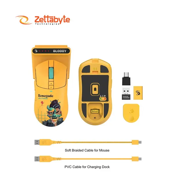 A4tech Bloody R72 Ultra Duo Renegade Sunset Wireless Gaming Mouse