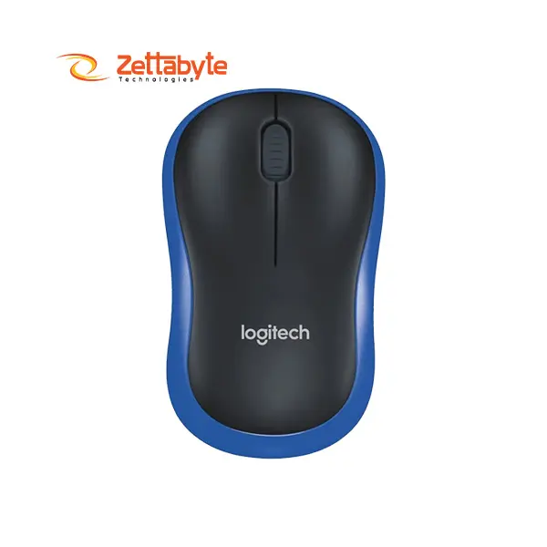 Logitech M185 Blue Wireless USB Receiver Mouse