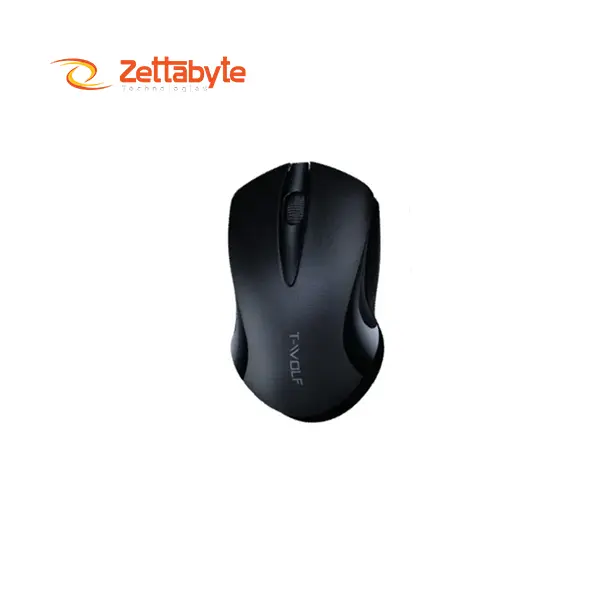 T-WOLF Q2 Optical Mini USB Black Mouse