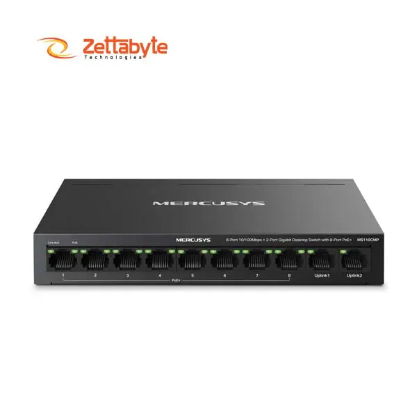 Mercusys MS110CMP 115W High Power Network Switch
