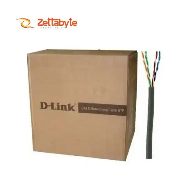 D-Link Cat 6 UTP 24AWG (305 Meters) Full Box Networking Cable