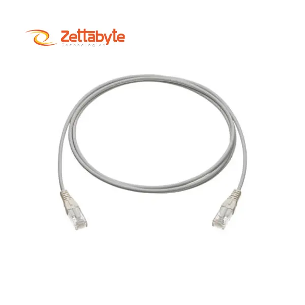 R&M CAT6 U/UTP 4P LSZH 2M Grey Ethernet Patch Cord