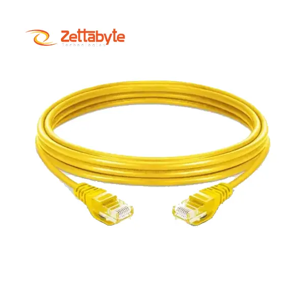 Safenet 34-3021YL 2M Cat6 LSZH UTP Patch Cord Yellow