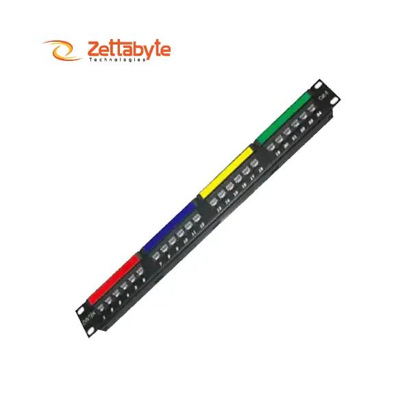 Dintek 1406-00011PC6 Cat6 24-Port Modular Patch Panel