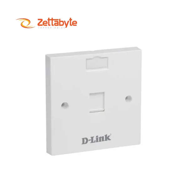 D-Link NFP-0WHI11 Single with Dust Shutter Faceplate