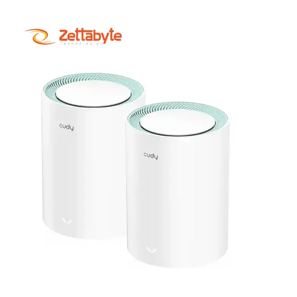Cudy M1300 AC1200 Dual Band Gigabit Mesh WiFi Router (2 Pack)