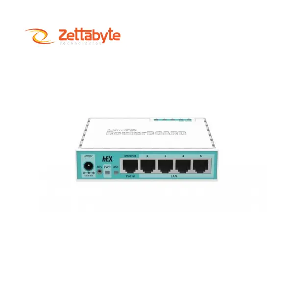 Mikrotik Hex RB750GR3 Compact Gigabit Ethernet Router
