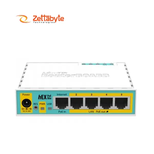 Mikrotik RB750UPr2 hEX PoE lite 5-Port Ethernet Router