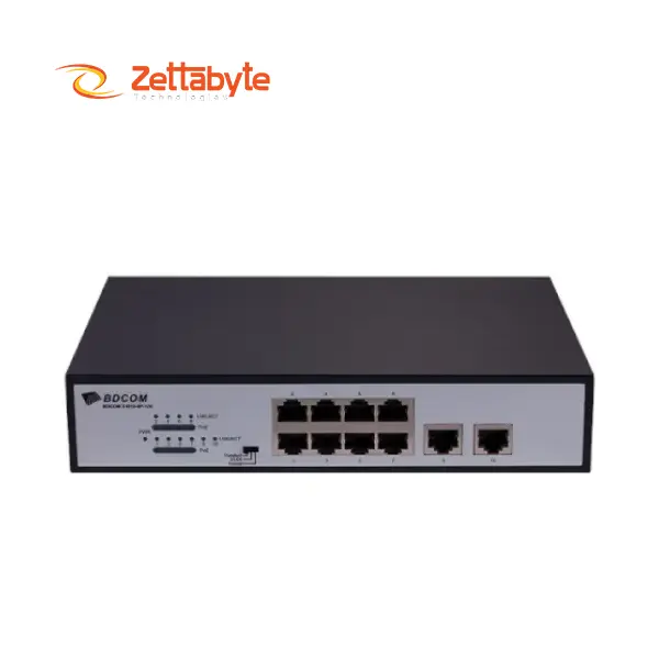 BDCOM S1510-8P 8 Port Gigabit PoE Switch