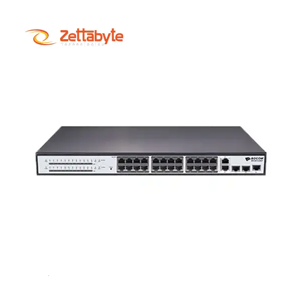 BDCOM S2226-P 24-Port POE L2+ Managed Network Switch