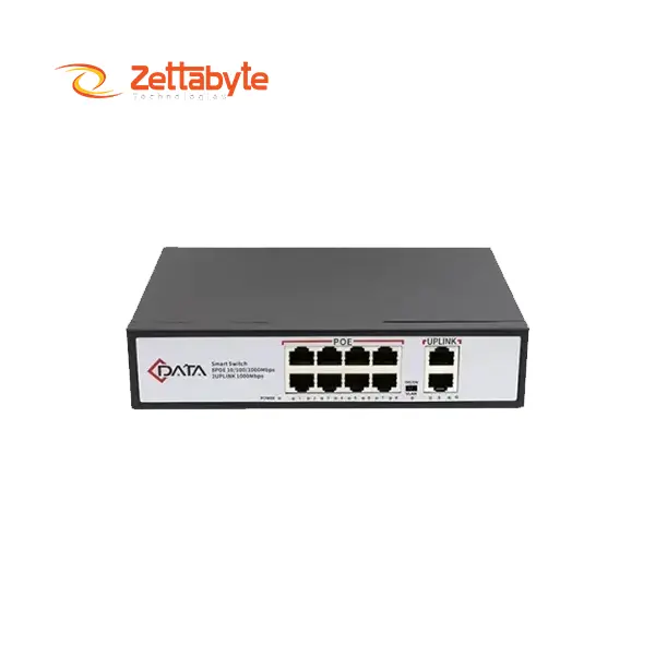 C-Data CS2082G-POE 8-Port Gigabit Unmanaged PoE Network Switch