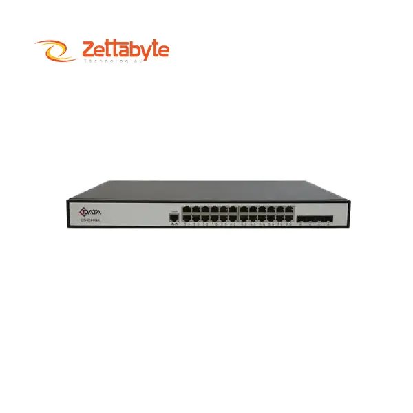 C-Data CS3244GS-POE 24-Port Gigabit Managed PoE Network Switch