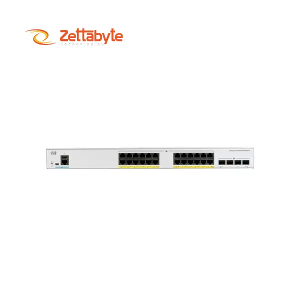 Cisco C1000FE-24T-4G-L Catalyst 1000 Series 24-Port Gigabit Managed Switch