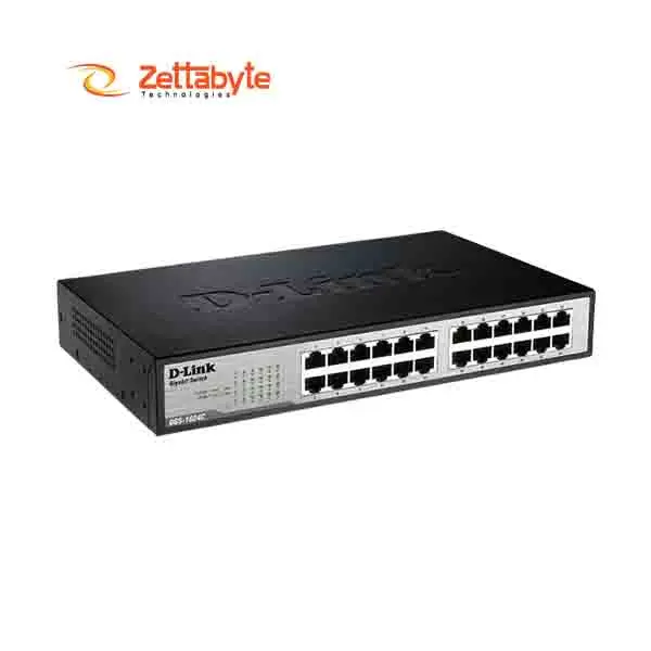 D-Link DGS-1024C 24-Port 10/100/1000Base Unmanaged Switch