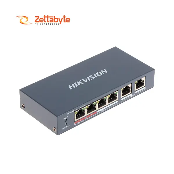 Hikvision DS-3E0106MP-E/M 45W Powerful PoE Switch