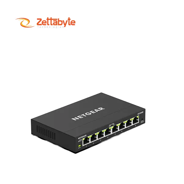 Netgear GS108E 8-Port 1G Plus Managed Desktop Switch