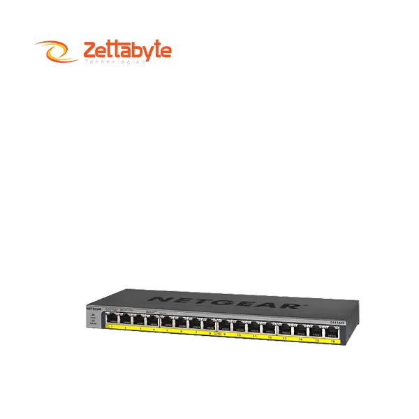 Netgear GS116LP 16-Port 1G PoE/PoE+ Rackmount Unmanaged Switch