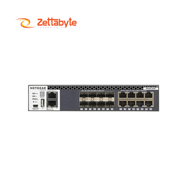 Netgear M4300-8X8F (XSM4316S) 16-Port 10-Gigabit Stackable Managed Switch