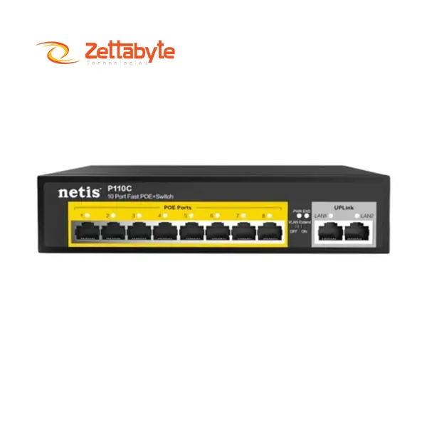 Netis P110C 10-Port Ethernet (PoE) Switch