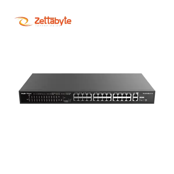 Ruijie RG-ES126S-LP V2 24-Port Unmanaged Desktop PoE Switch