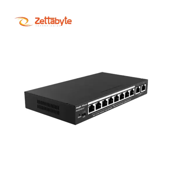Ruijie RG-ES210GC-LP 10-Port Smart Cloud Managed PoE Switch