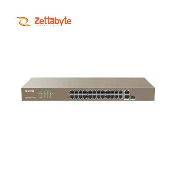 Tenda TEF1226P-24-410W 24-Port Smart PoE Network Switch