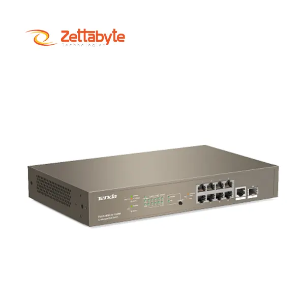 Tenda – TEG5310P-8-150W 8-Port Gigabit Managed PoE Switch