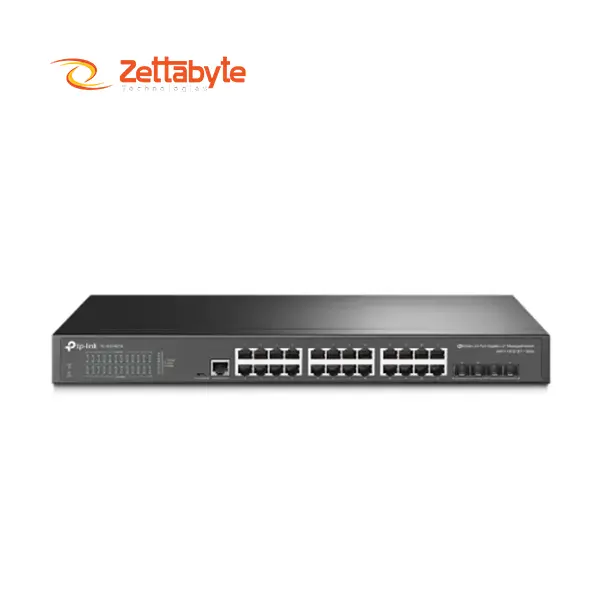 TP-Link TL-SG3428X 24-Port 4 10G SFP+ Slots Gigabit Managed Switch