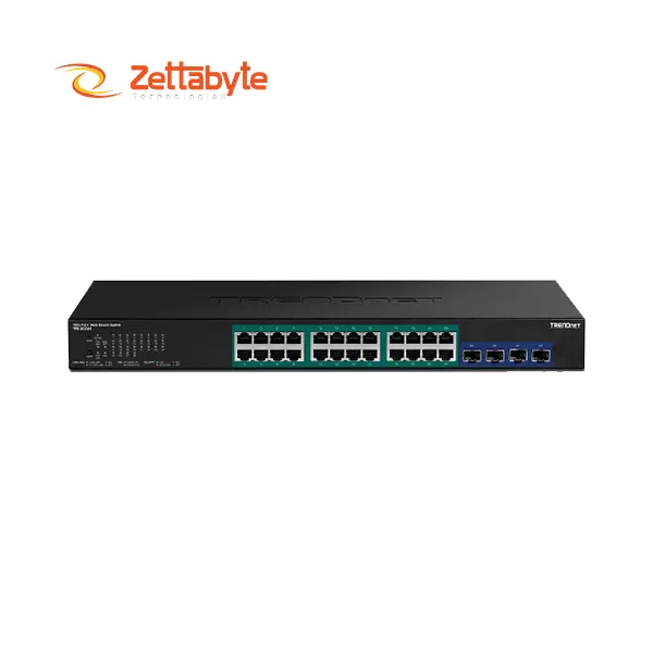 TRENDnet TPE-30284 28-Port Gigabit Web Smart PoE+ Switch