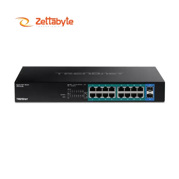 TRENDnet TPE-TG182 18-Port Gigabit PoE+ Network Switch