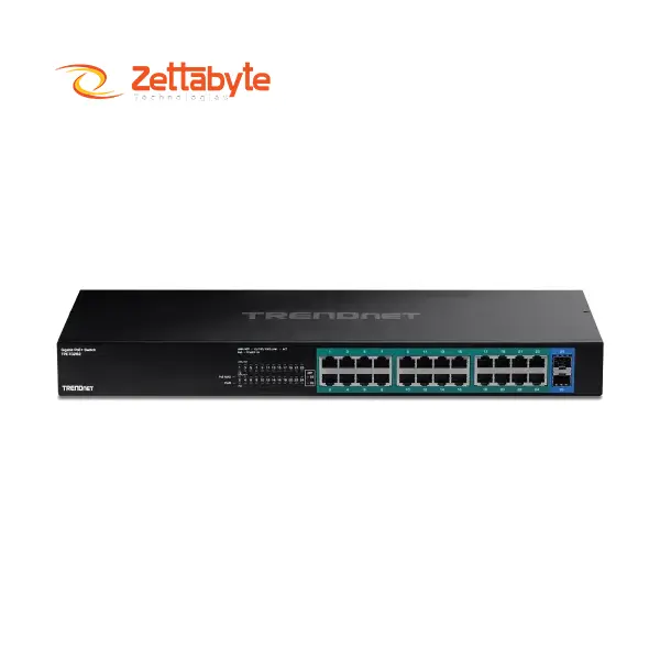 TRENDnet TPE-TG262 26-Port Gigabit PoE+ Network Switch
