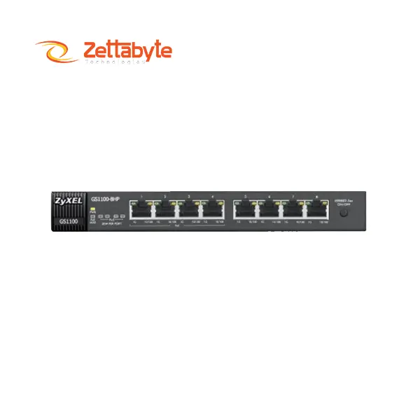 Zyxel GS1100 8HP 8-Port Unmanaged PoE Switch