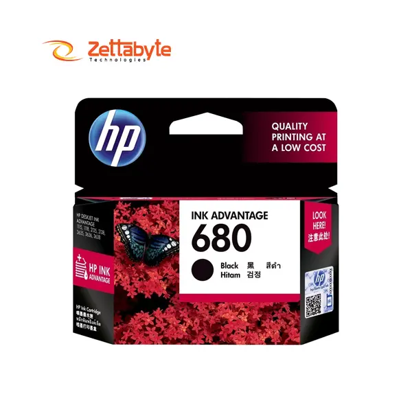 HP 680 Black Original Ink Cartridge