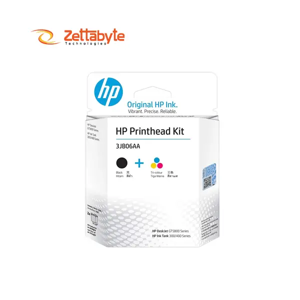 HP GT51 GT52 Black Tri-color Printhead Replacement Kit